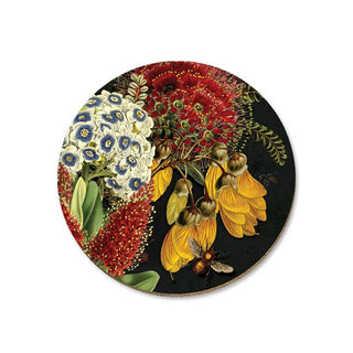 Wolfkamp & Stone | Rātā & Kōwhai Coaster | Gifts NZ