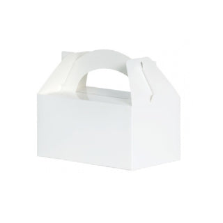 Five Star White Lunch Boxes | Five Star Lunch Boxes | Five Star White | White Lunch Boxes | NZ Party Supplies |