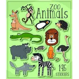 Zoo Animals Green Sticker Book