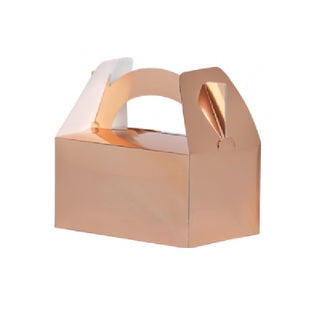 Five Star Metallic Rose Gold Lunch Boxes | Five Star Rose Gold Lunch Boxes | Five Star Lunch Boxes | Five Star | Rose Gold Lunch Boxes | NZ Party Supplies |