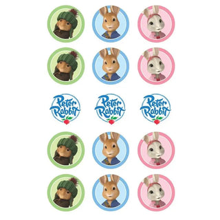 Peter Rabbit Edible Cupcake Images