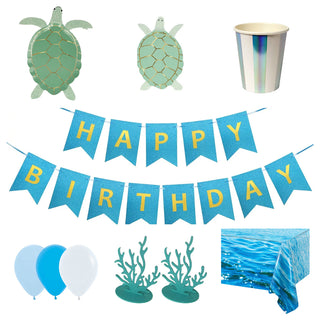Meri Meri Turtle Party Essentials for 8