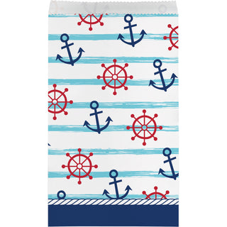 Nautical Treat Bags - 8 Pkt