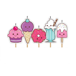 Ice Cream & Sweets Candle Set