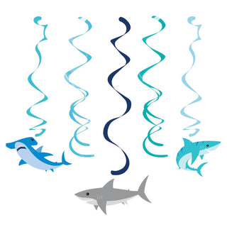 Shark Party Dizzy Danglers