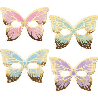 Butterfly Shimmer Masks | Butterfly Party Supplies NZ