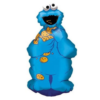 Cookie Monster Mini Foil Balloon - Add to Balloon Garland