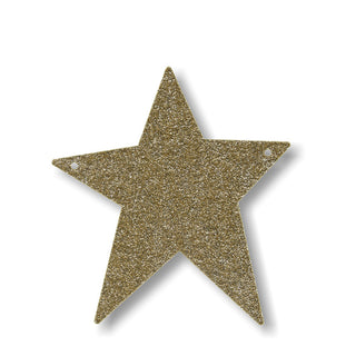 Meri Meri Gold Acrylic Bunting Letter or Number