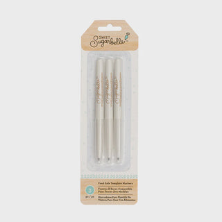 Sweet Sugarbelle | Brown Edible Marker Pens | Cake Decorating Supplies NZ