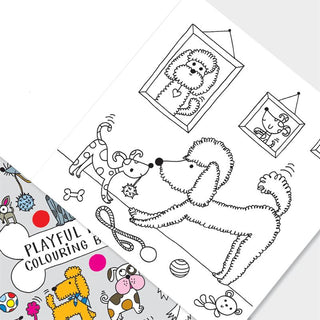 Rachel Ellen Playful Pups Colouring Book