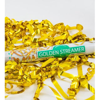 Gold Streamer Confetti Cannon - 60cm