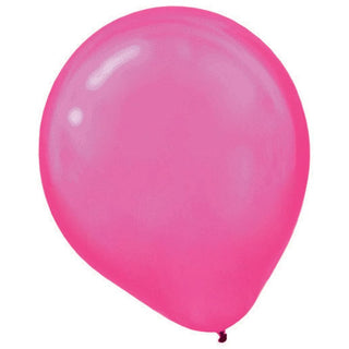 Pink Balloons | Hot Pink Fuchsia Balloons | Bulk Latex Balloons