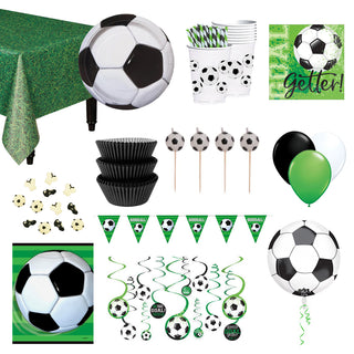 Deluxe Soccer Party Pack for 16 - SAVE 12%