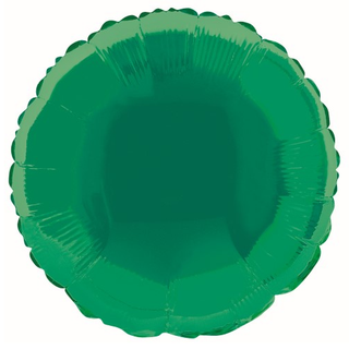 Emerald Green Round Foil Balloon