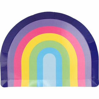 Rainbow Shaped Plates | Rainbow Party Supplies NZ