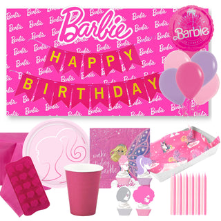 Deluxe Barbie Party Pack for 8 - SAVE 15%