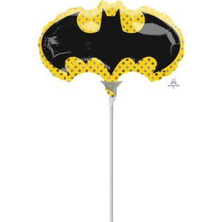 Batman Symbol Mini Shape Foil Balloon - Add to Balloon Garland