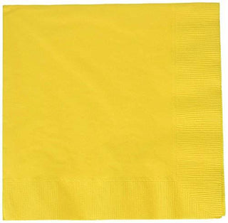 Yellow Napkins | Yellow Party Supplies NZ