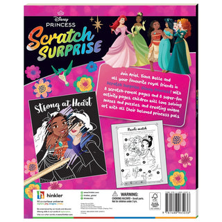 Disney Princess Scratch Surprise Book