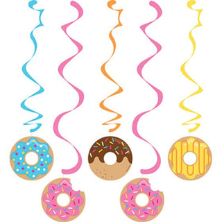 Creative Converting | Dizzy Danglers Donut Party Decorations 