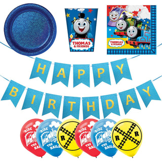 Thomas the Tank Engine Party Essentials for 8 - SAVE 10%