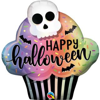 Halloween Cupcake Supershape Foil Balloon