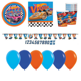Hot Wheels Party Pack for 8 - 45 Pieces - SAVE 9%