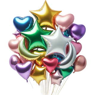 Plain Shape Foil Balloon | Foil Balloons NZ