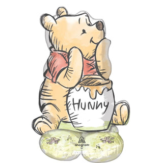 Winnie the Pooh AirLoonz Air-Fill Balloon | Winnie the Pooh Party Supplies NZ