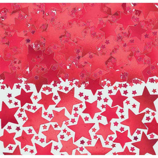 Red Confetti | Red Star Confetti | Red Star Table Scatters