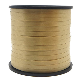 Balloon Curling Ribbon 228M - Matte Gold