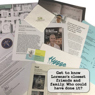 Murder Mystery Party Case Files - Death by Chef's Knife