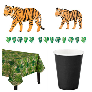 Meri Meri Tiger Party Essentials for 8 - SAVE 10%