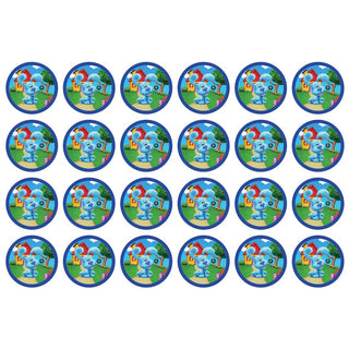 Blue's Clues Edible Icing Cupcake Images