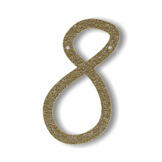 Meri Meri Gold Acrylic Bunting Letter or Number
