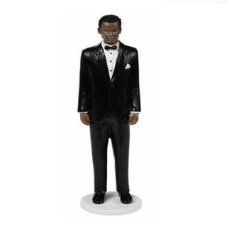 Wilton | African American Male Wedding Topper | Wedding Cake Supplies NZ