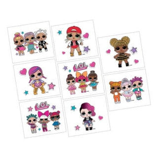 LOL Surprise Tattoos - 8 Pkt