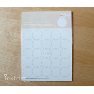 Baby Shower Bingo - Grey Stork