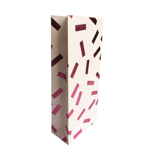 Pink Metallic Confetti Treat Bags | Metallic Confetti Treat Bags | Pink Confetti Treat Bags | NZ Party Supplies |