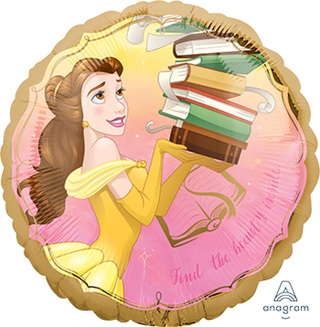 Disney Princess Belle Foil Balloon | Beauty and the Beast Party Supplies NZ