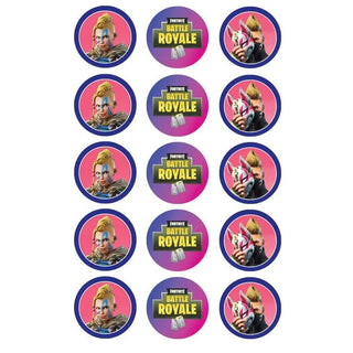 Fortnite Edible Icing Cupcake Images