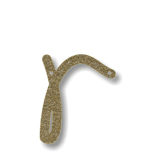 Meri Meri Gold Acrylic Bunting Letter or Number