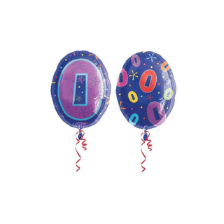 Anagram | Giant number 0 Helium Foil Balloon 