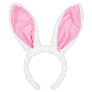 Pink & White Bunny Ears | Easter Accessories NZ