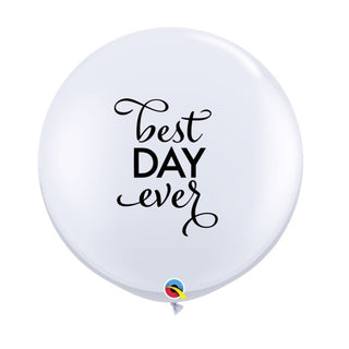 Giant Balloon Best Day Ever - 90cm
