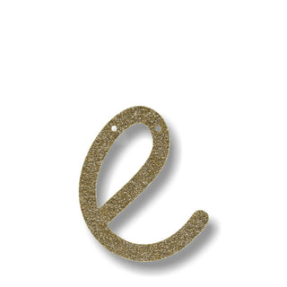Meri Meri Gold Acrylic Bunting Letter or Number