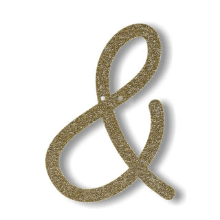 Meri Meri Gold Acrylic Bunting Letter or Number