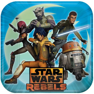 Star Wars Rebels Plates - Dinner