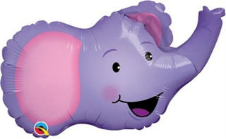 Elephant Head Mini Shaped Foil Balloon - Add to Balloon Garland