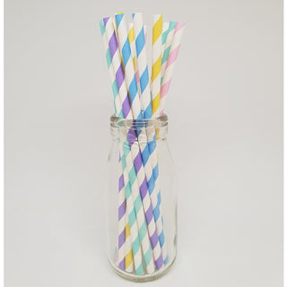 Unicorn Paper Straws - 25 Pkt